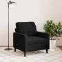 Sillón de terciopelo negro 60 cm de , Sofás - Ref: Foro24-4007609, Precio: 183,77 €, Descuento: %