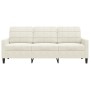 Sofá de 3 plazas terciopelo color crema 180 cm de , Sofás - Ref: Foro24-4007642, Precio: 316,51 €, Descuento: %