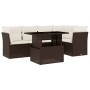 Set sofás de jardín 6 piezas y cojines ratán sintético marrón de , Conjuntos de jardín - Ref: Foro24-3266573, Precio: 427,52 ...