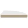 Estantes flotantes de esquina 2 uds MDF blanco 35x35x3,8 cm de vidaXL, Estantes y estanterías - Ref: Foro24-323917, Precio: 4...