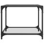 Mesa de centro superficie vidrio transparente acero 50x50x40 cm de , Mesas de centro - Ref: Foro24-845970, Precio: 38,79 €, D...