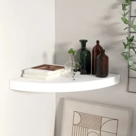 Estante flotante de esquina MDF blanco 35x35x3,8 cm de vidaXL, Estantes y estanterías - Ref: Foro24-323916, Precio: 29,04 €, ...