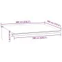 Toldo retráctil manual con luces LED marrón 600x350 cm de , Toldos - Ref: Foro24-3215416, Precio: 581,49 €, Descuento: %