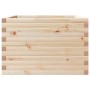 Jardinera de madera maciza de pino 70x70x46 cm de , Maceteros y jardineras - Ref: Foro24-3282414, Precio: 141,45 €, Descuento: %