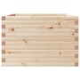Jardinera de madera maciza de pino 70x70x46 cm de , Maceteros y jardineras - Ref: Foro24-3282414, Precio: 141,45 €, Descuento: %