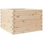 Jardinera de madera maciza de pino 70x70x46 cm de , Maceteros y jardineras - Ref: Foro24-3282414, Precio: 139,07 €, Descuento: %
