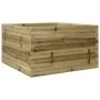 Jardinera de madera de pino impregnada 80x80x46 cm de , Maceteros y jardineras - Ref: Foro24-3282423, Precio: 163,73 €, Descu...
