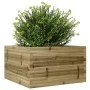 Jardinera de madera de pino impregnada 80x80x46 cm de , Maceteros y jardineras - Ref: Foro24-3282423, Precio: 163,73 €, Descu...