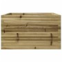 Jardinera de madera de pino impregnada 80x80x46 cm de , Maceteros y jardineras - Ref: Foro24-3282423, Precio: 165,82 €, Descu...