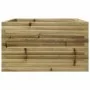 Jardinera de madera de pino impregnada 80x80x46 cm de , Maceteros y jardineras - Ref: Foro24-3282423, Precio: 163,73 €, Descu...