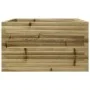 Jardinera de madera de pino impregnada 80x80x46 cm de , Maceteros y jardineras - Ref: Foro24-3282423, Precio: 163,73 €, Descu...