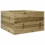 Jardinera de madera de pino impregnada 80x80x46 cm de , Maceteros y jardineras - Ref: Foro24-3282423, Precio: 163,73 €, Descu...