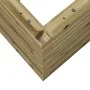 Jardinera de madera de pino impregnada 80x80x46 cm de , Maceteros y jardineras - Ref: Foro24-3282423, Precio: 163,73 €, Descu...