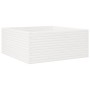 Jardinera madera maciza de pino blanco 110x110x46 cm de , Maceteros y jardineras - Ref: Foro24-3282435, Precio: 247,25 €, Des...