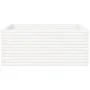 Jardinera madera maciza de pino blanco 110x110x46 cm de , Maceteros y jardineras - Ref: Foro24-3282435, Precio: 244,11 €, Des...