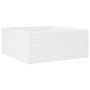 Jardinera madera maciza de pino blanco 110x110x46 cm de , Maceteros y jardineras - Ref: Foro24-3282435, Precio: 247,25 €, Des...