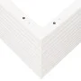 Jardinera madera maciza de pino blanco 110x110x46 cm de , Maceteros y jardineras - Ref: Foro24-3282435, Precio: 244,11 €, Des...