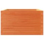 Jardinera madera maciza de pino marrón cera 80x80x46 cm de , Maceteros y jardineras - Ref: Foro24-3282421, Precio: 183,40 €, ...