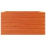 Jardinera de madera maciza pino marrón cera 90x60x46 cm de , Maceteros y jardineras - Ref: Foro24-3282456, Precio: 175,29 €, ...