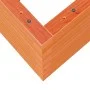Jardinera de madera maciza pino marrón cera 90x60x46 cm de , Maceteros y jardineras - Ref: Foro24-3282456, Precio: 175,29 €, ...