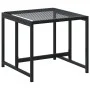 Set de comedor de jardín 11 pzas ratán sintético negro de , Conjuntos de jardín - Ref: Foro24-3295044, Precio: 493,38 €, Desc...