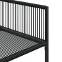 Set de comedor de jardín 11 pzas ratán sintético negro de , Conjuntos de jardín - Ref: Foro24-3295044, Precio: 500,44 €, Desc...