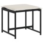 Set de comedor jardín 11 pzas con cojines ratán sintético negro de , Conjuntos de jardín - Ref: Foro24-3295019, Precio: 518,1...