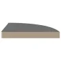 Corner floating shelves 4 pcs glossy gray MDF 35x35x3.8 cm by vidaXL, Shelves and shelves - Ref: Foro24-323915, Price: 57,29 ...