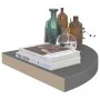 Corner floating shelves 4 pcs glossy gray MDF 35x35x3.8 cm by vidaXL, Shelves and shelves - Ref: Foro24-323915, Price: 57,29 ...