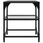 Mesa de centro superficie de vidrio 2 uds acero 40x40x45 cm de , Mesas de centro - Ref: Foro24-846003, Precio: 52,78 €, Descu...