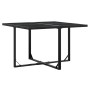 Juego de comedor de jardín 5 pzas con cojines textileno negro de , Conjuntos de jardín - Ref: Foro24-3295073, Precio: 262,19 ...