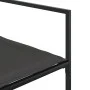 Juego de comedor de jardín 5 pzas con cojines textileno negro de , Conjuntos de jardín - Ref: Foro24-3295073, Precio: 258,01 ...