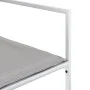 Juego de comedor de jardín 9 pzas con cojines textilene blanco de , Conjuntos de jardín - Ref: Foro24-3295090, Precio: 515,47...