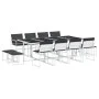 Juego de comedor de jardín 13 pzas con cojines textilene blanco de , Conjuntos de jardín - Ref: Foro24-3295115, Precio: 594,3...