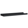 Repisa para marcos de fotos 2 uds MDF negro 40x9x3 cm de vidaXL, Estantes y estanterías - Ref: Foro24-323931, Precio: 16,13 €...