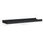 Repisa para marcos de fotos 2 uds MDF negro 40x9x3 cm de vidaXL, Estantes y estanterías - Ref: Foro24-323931, Precio: 16,13 €...