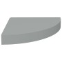 Estantes flotantes de pared 4 uds MDF gris 25x25x3,8 cm de vidaXL, Estantes y estanterías - Ref: Foro24-323903, Precio: 43,87...
