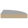 Estantes flotantes de pared 4 uds MDF gris 25x25x3,8 cm de vidaXL, Estantes y estanterías - Ref: Foro24-323903, Precio: 43,87...