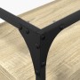 Mueble TV cristal y madera ingeniería roble Sonoma 60x35x51 cm de , Muebles TV - Ref: Foro24-846055, Precio: 56,82 €, Descuen...