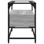 Mueble TV cristal y madera ingeniería gris Sonoma 60x35x51 cm de , Muebles TV - Ref: Foro24-846057, Precio: 61,36 €, Descuent...