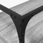 Mueble TV cristal y madera ingeniería gris Sonoma 80x35x51 cm de , Muebles TV - Ref: Foro24-846062, Precio: 74,54 €, Descuent...