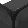 Aparador tapa de cristal y madera ingeniería negro 98x35x81 cm de , Aparadores - Ref: Foro24-846069, Precio: 106,71 €, Descue...