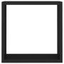 Estantes cubo de pared 3 unidades MDF negro de vidaXL, Estantes y estanterías - Ref: Foro24-323950, Precio: 34,33 €, Descuent...