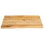 Tablero de mesa borde natural madera maciza mango 40x40x2,5 cm de , Tableros para mesas - Ref: Foro24-370438, Precio: 28,05 €...