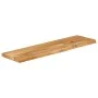 Tablero de mesa borde natural madera maciza mango 100x40x2,5 cm by , Table tops - Ref: Foro24-370444, Price: 64,29 €, Discoun...