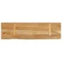 Tablero de mesa borde natural madera maciza mango 100x40x2,5 cm by , Table tops - Ref: Foro24-370444, Price: 64,29 €, Discoun...
