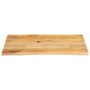 Tablero de mesa borde natural madera maciza mango 80x60x2,5 cm de , Tableros para mesas - Ref: Foro24-370452, Precio: 71,45 €...