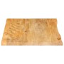 Tablero de mesa borde natural madera maciza mango 80x60x2,5 cm de , Tableros para mesas - Ref: Foro24-370452, Precio: 71,45 €...