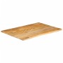 Tablero de mesa borde natural madera maciza mango 90x80x2,5 cm de , Tableros para mesas - Ref: Foro24-370459, Precio: 93,62 €...