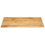Tablero de mesa borde natural madera maciza mango 90x80x2,5 cm de , Tableros para mesas - Ref: Foro24-370459, Precio: 93,62 €...